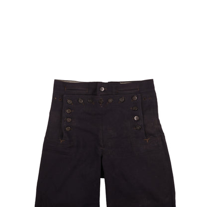 WWI USN Enlisted Man's Service Dress Blue & White Uniforms with Barracks Bag Identified to Y1c Bonnie H. Murchison