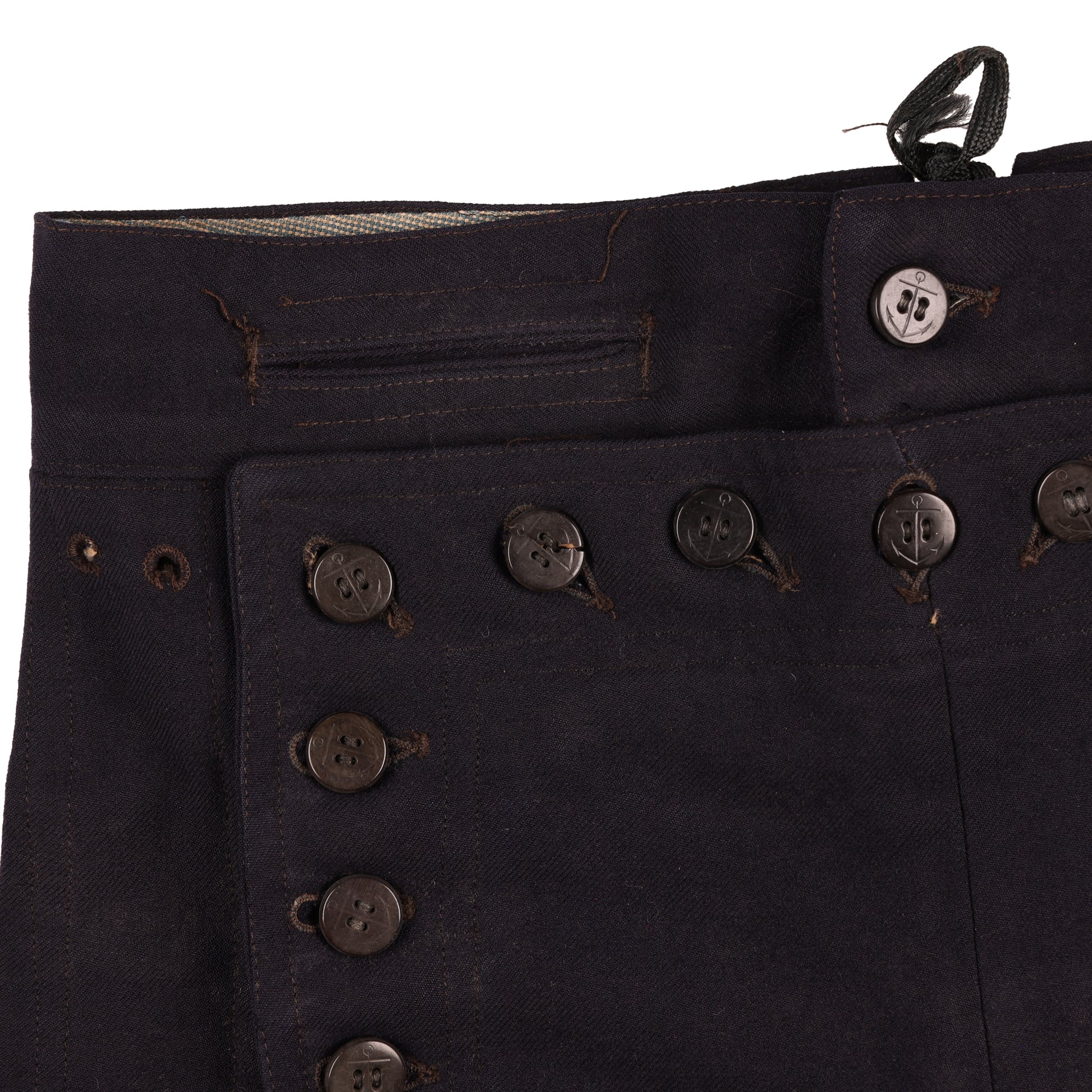 WWI USN Enlisted Man's Service Dress Blue & White Uniforms with Barracks Bag Identified to Y1c Bonnie H. Murchison