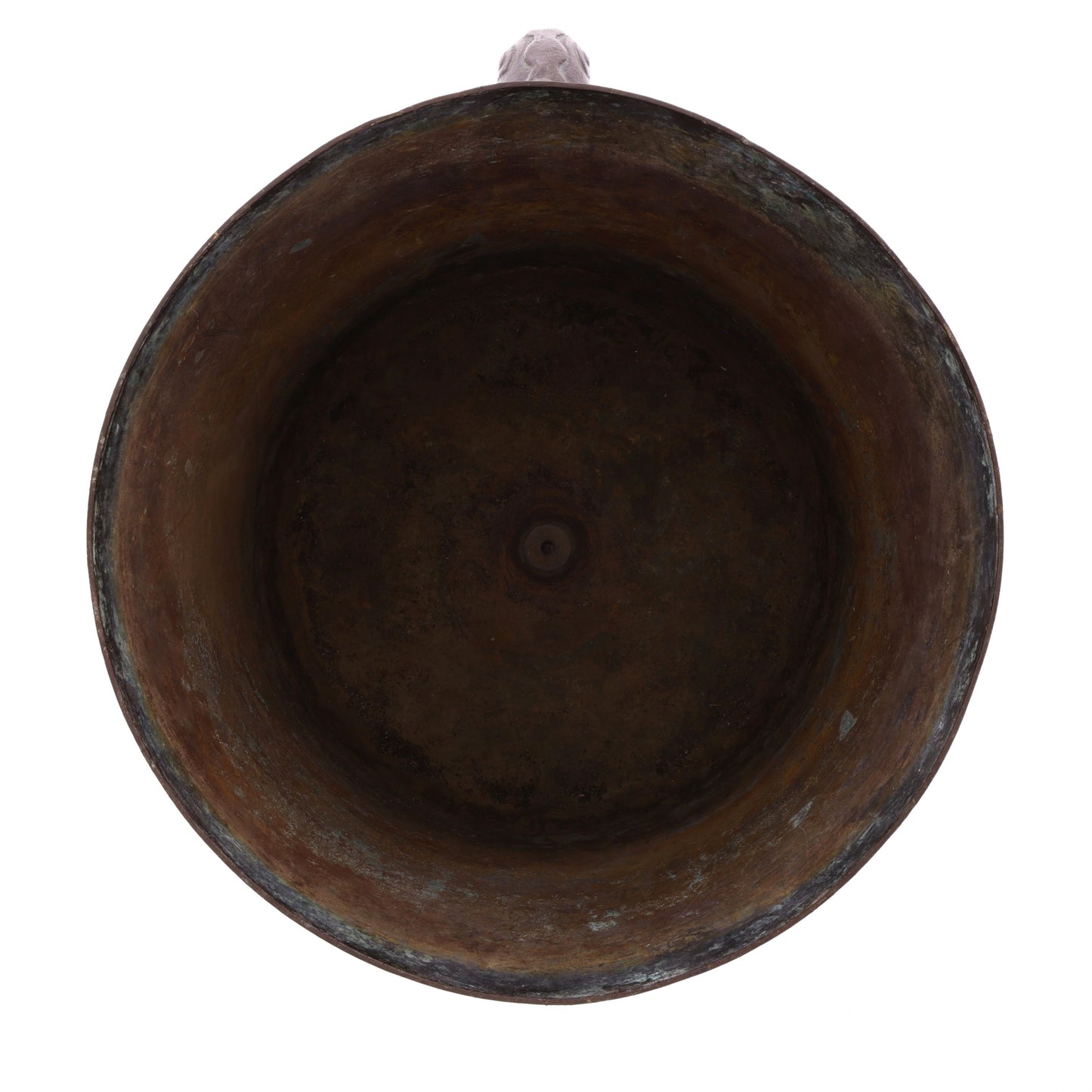 WWI Imperial German Brass Artillery Shell Turned Trench Art Champagne Bucket (1917)