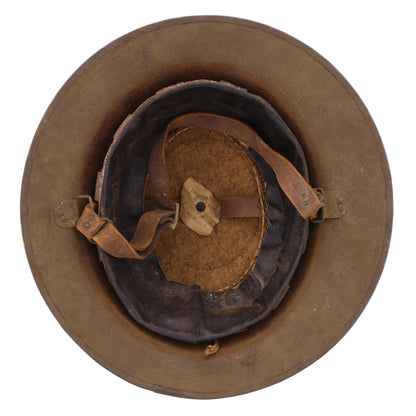 WWI U.S. M1917 "Brodie" Helmet (British-Made)