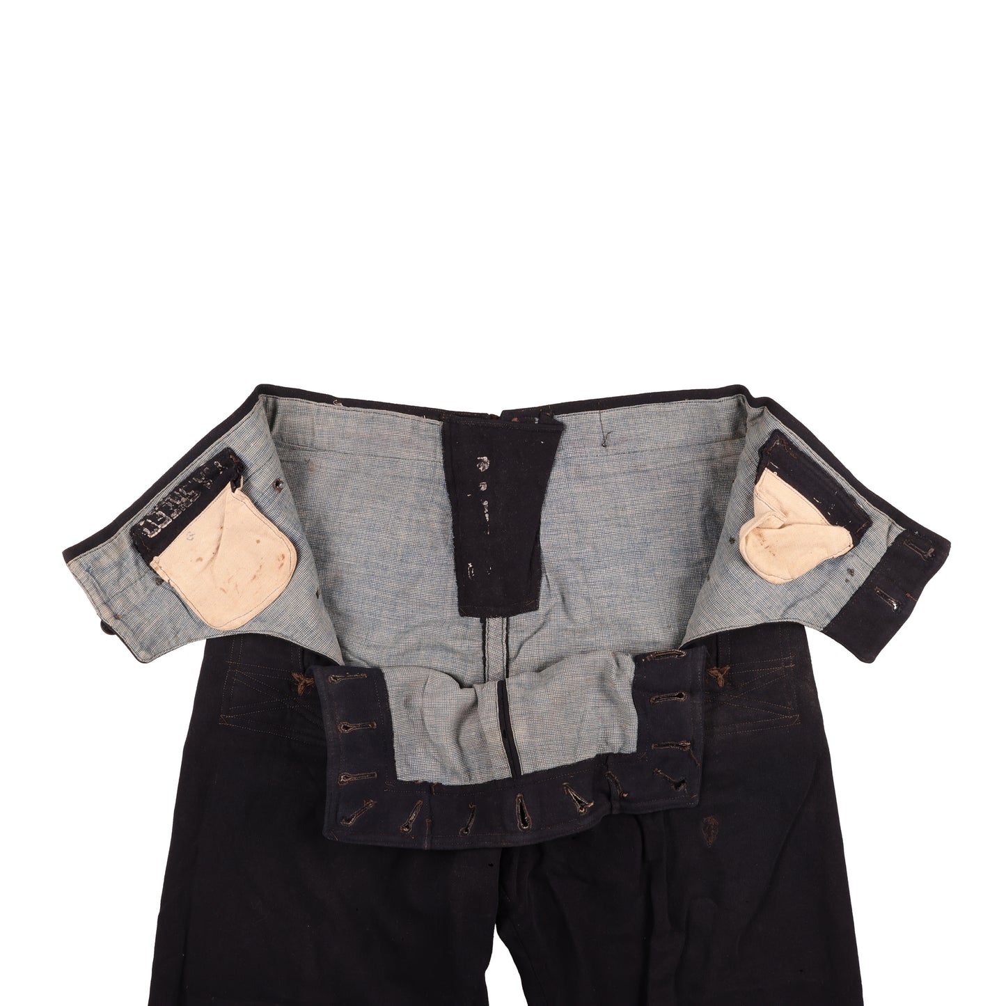 WWI USN Enlisted Man's Service Dress Blue & White Uniforms with Barracks Bag Identified to Y1c Bonnie H. Murchison