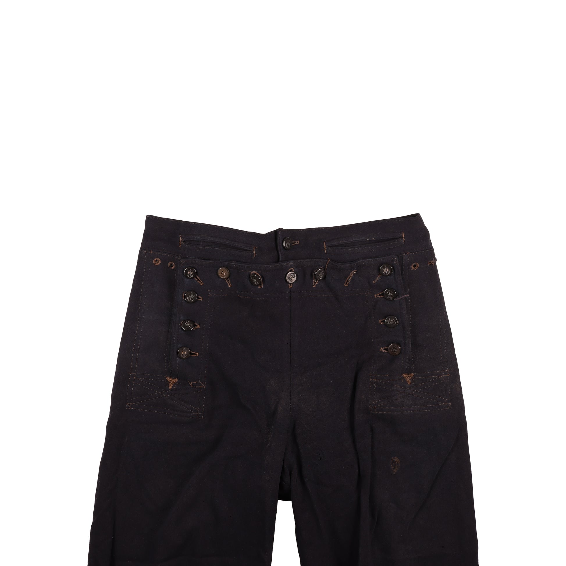 WWI USN Enlisted Man's Service Dress Blue & White Uniforms with Barracks Bag Identified to Y1c Bonnie H. Murchison