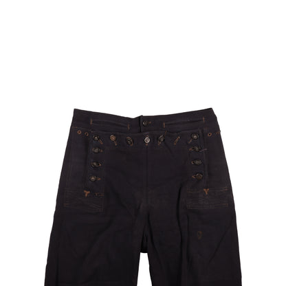 WWI USN Enlisted Man's Service Dress Blue & White Uniforms with Barracks Bag Identified to Y1c Bonnie H. Murchison