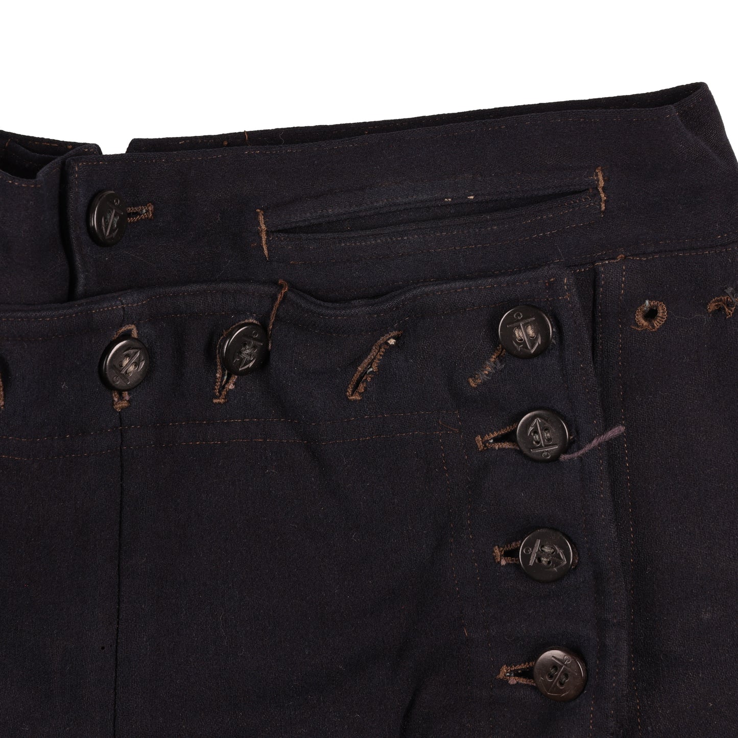 WWI USN Enlisted Man's Service Dress Blue & White Uniforms with Barracks Bag Identified to Y1c Bonnie H. Murchison