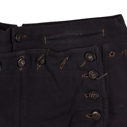 WWI USN Enlisted Man's Service Dress Blue & White Uniforms with Barracks Bag Identified to Y1c Bonnie H. Murchison