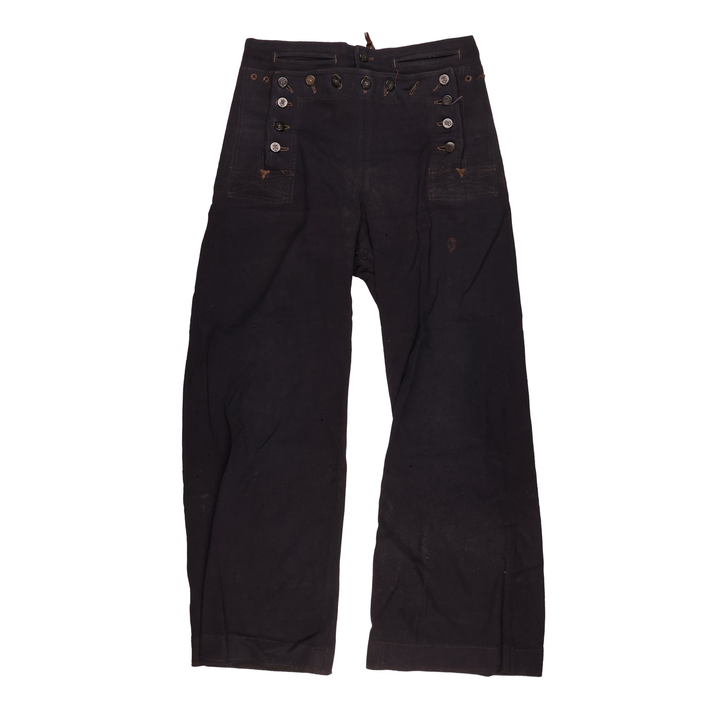 WWI USN Enlisted Man's Service Dress Blue & White Uniforms with Barracks Bag Identified to Y1c Bonnie H. Murchison