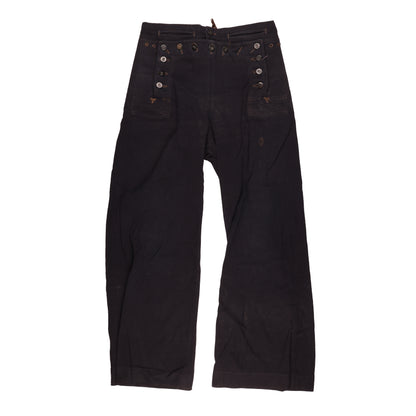 WWI USN Enlisted Man's Service Dress Blue & White Uniforms with Barracks Bag Identified to Y1c Bonnie H. Murchison